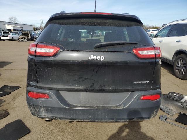 1C4PJLAB4GW136619 - 2016 JEEP CHEROKEE SPORT BLACK photo 6