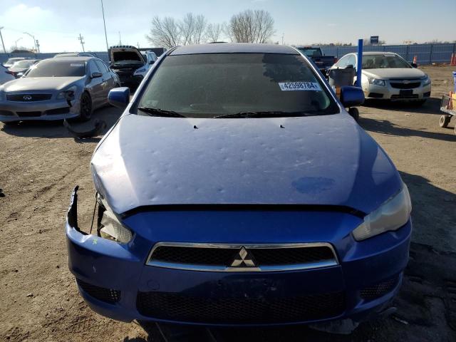 JA3AU26U19U006232 - 2009 MITSUBISHI LANCER ES/ES SPORT BLUE photo 5