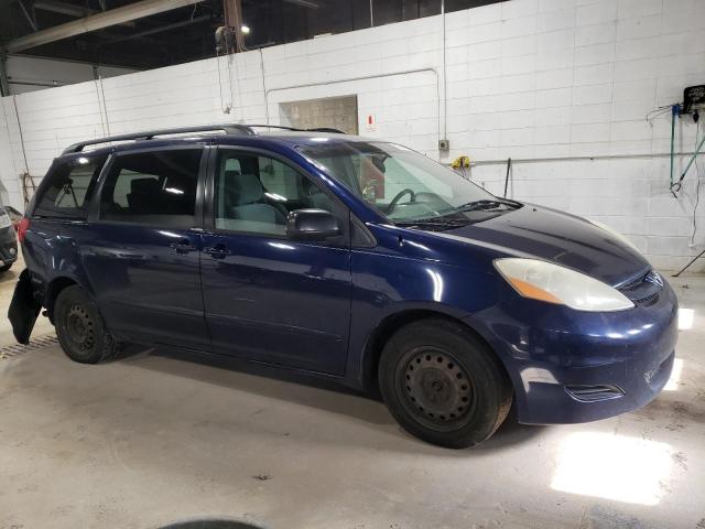 5TDZK23C97S054763 - 2007 TOYOTA SIENNA CE BLUE photo 4