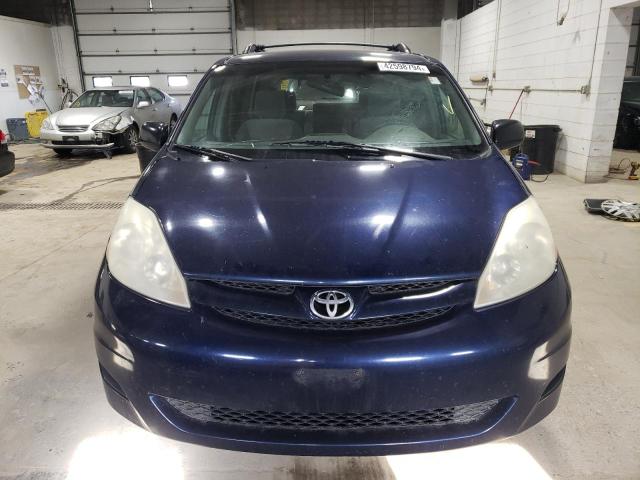 5TDZK23C97S054763 - 2007 TOYOTA SIENNA CE BLUE photo 5