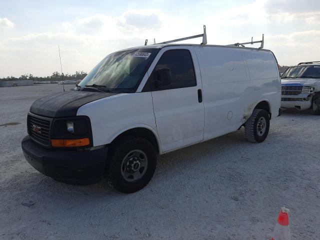 1GTW7FCA9B1114122 - 2011 GMC SAVANA G2500 WHITE photo 1