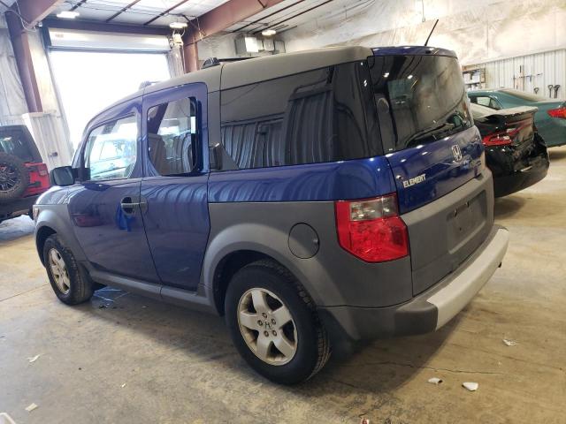 5J6YH28615L009919 - 2005 HONDA ELEMENT EX BLUE photo 2