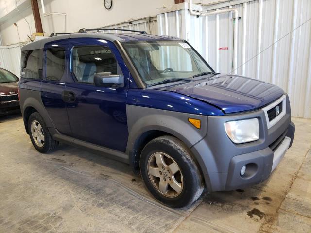 5J6YH28615L009919 - 2005 HONDA ELEMENT EX BLUE photo 4