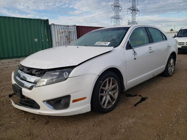 3FAHP0JA2BR196179 - 2011 FORD FUSION SEL WHITE photo 2