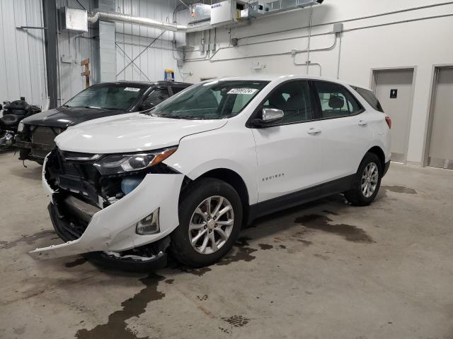 2GNAXREV9J6300712 - 2018 CHEVROLET EQUINOX LS WHITE photo 1