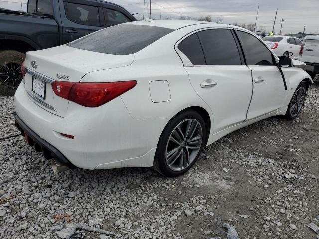 JN1BV7AR5EM685020 - 2014 INFINITI Q50 BASE WHITE photo 3