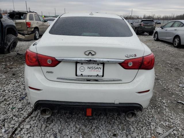 JN1BV7AR5EM685020 - 2014 INFINITI Q50 BASE WHITE photo 6