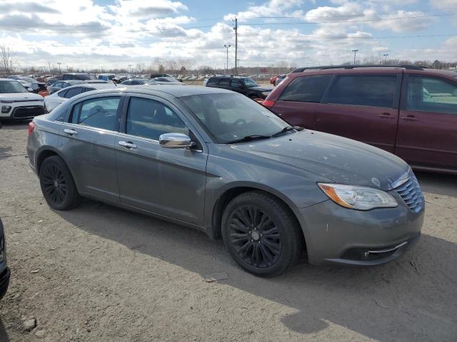 1C3CCBCG3DN520506 - 2013 CHRYSLER 200 LIMITED GRAY photo 4