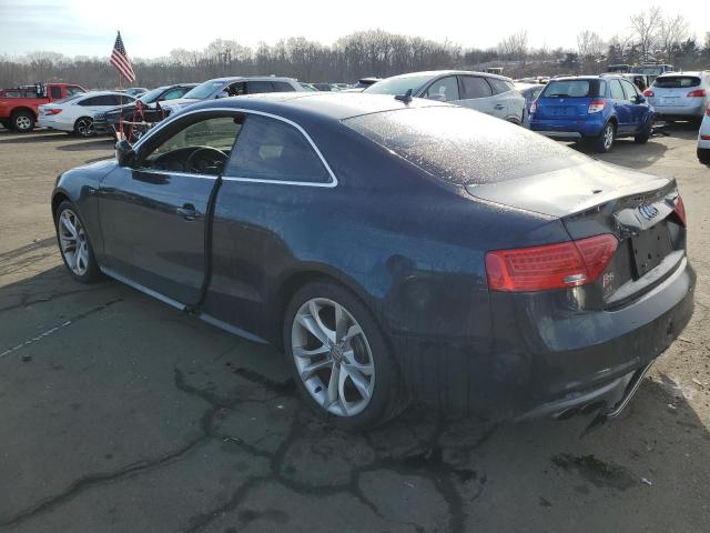 WAUCGAFR0DA005460 - 2013 AUDI S5 PREMIUM PLUS ლურჯი ფოტო 2