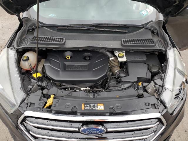 1FMCU9G95HUC41658 - 2017 FORD ESCAPE SE BLACK photo 12