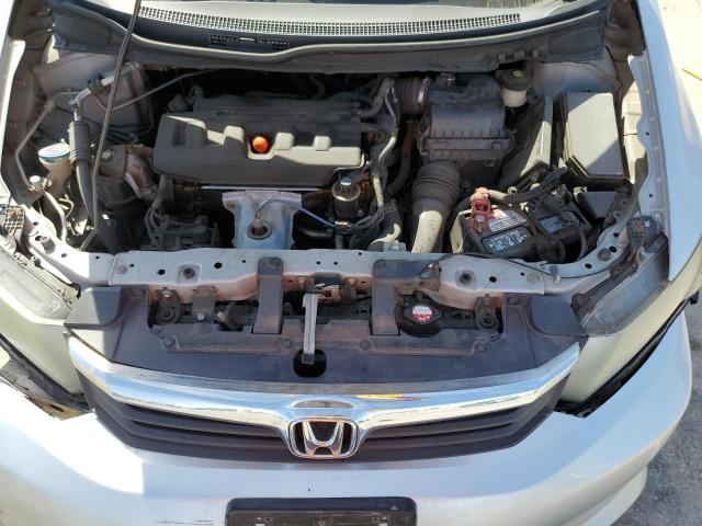 2HGFB2F59CH325752 - 2012 HONDA CIVIC LX SILVER photo 11