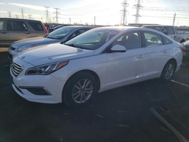 5NPE24AF6HH493319 - 2017 HYUNDAI SONATA SE WHITE photo 1