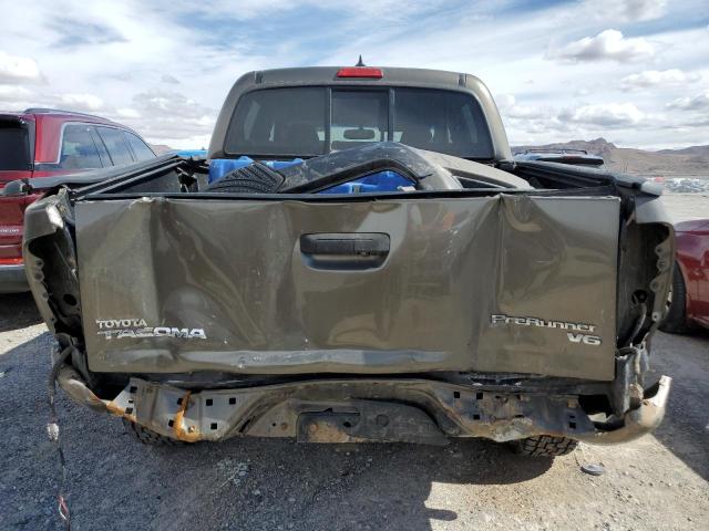 5TFJU4GN6CX017835 - 2012 TOYOTA TACOMA DOUBLE CAB PRERUNNER GRAY photo 6