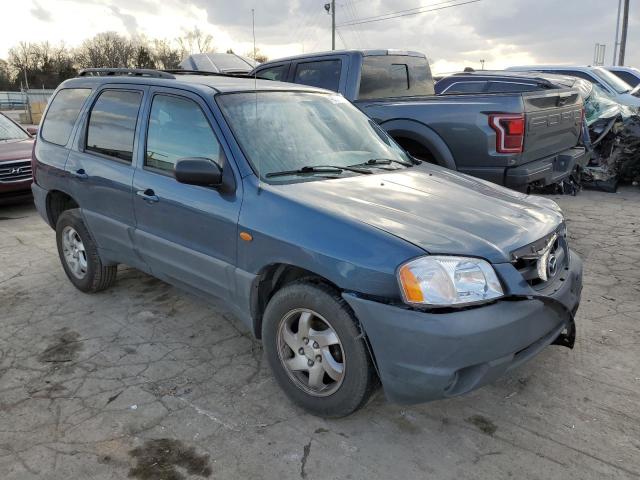 4F2YU07B41KM43367 - 2001 MAZDA TRIBUTE DX BLUE photo 4