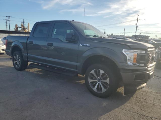 1FTEW1CPXKKE80722 - 2019 FORD F150 SUPERCREW GRAY photo 4