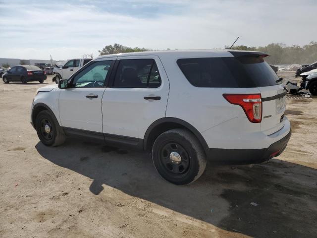 1FM5K7AR2DGC92586 - 2013 FORD EXPLORER POLICE INTERCEPTOR WHITE photo 2