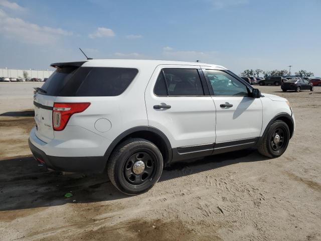 1FM5K7AR2DGC92586 - 2013 FORD EXPLORER POLICE INTERCEPTOR WHITE photo 3