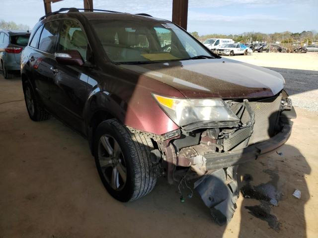 2HNYD2H60AH529306 - 2010 ACURA MDX TECHNOLOGY BURGUNDY photo 4