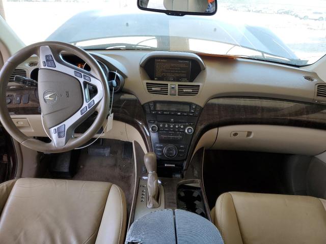 2HNYD2H60AH529306 - 2010 ACURA MDX TECHNOLOGY BURGUNDY photo 8