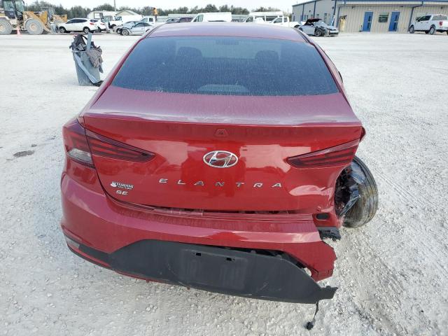 KMHD74LF5LU044847 - 2020 HYUNDAI ELANTRA SE RED photo 6