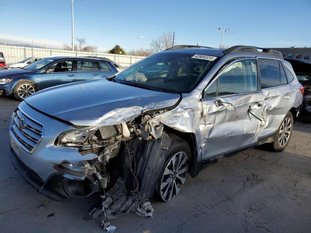 4S4BSENC9H3341308 - 2017 SUBARU OUTBACK 3.6R LIMITED SILVER photo 1