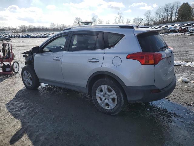 JTMBFREV9ED076994 - 2014 TOYOTA RAV4 LE SILVER photo 2