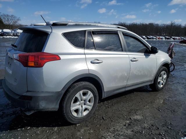 JTMBFREV9ED076994 - 2014 TOYOTA RAV4 LE SILVER photo 3