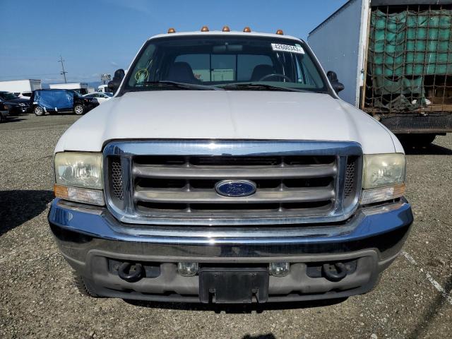 1FTWW33F32ED52957 - 2002 FORD F350 SUPER DUTY WHITE photo 5