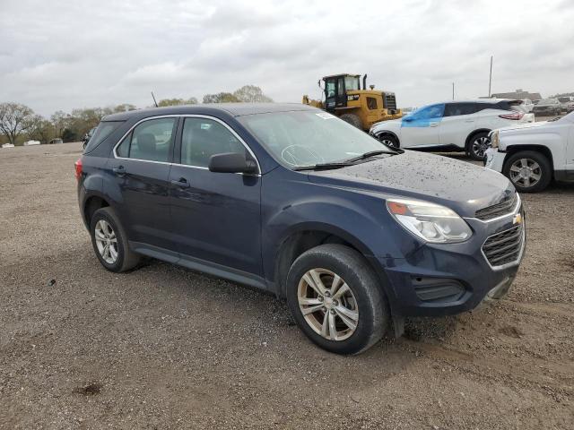 2GNALBEK6H1596918 - 2017 CHEVROLET EQUINOX LS BLUE photo 4