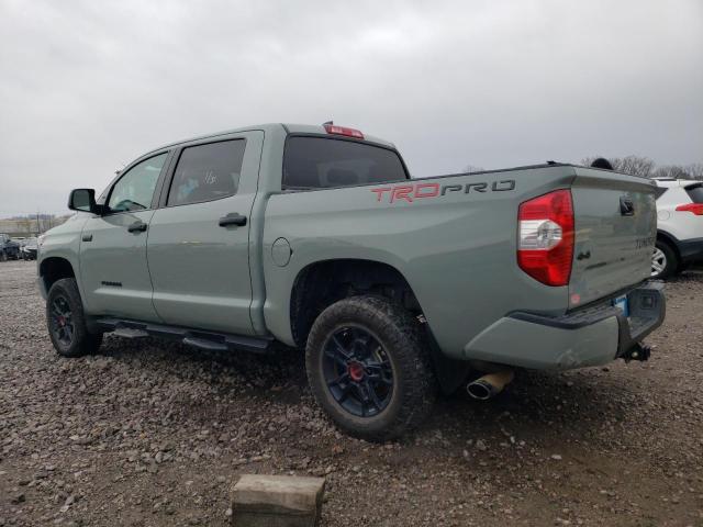 5TFDY5F1XMX973178 - 2021 TOYOTA TUNDRA CREWMAX SR5 GRAY photo 2