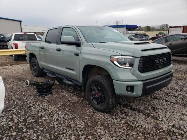 5TFDY5F1XMX973178 - 2021 TOYOTA TUNDRA CREWMAX SR5 GRAY photo 4