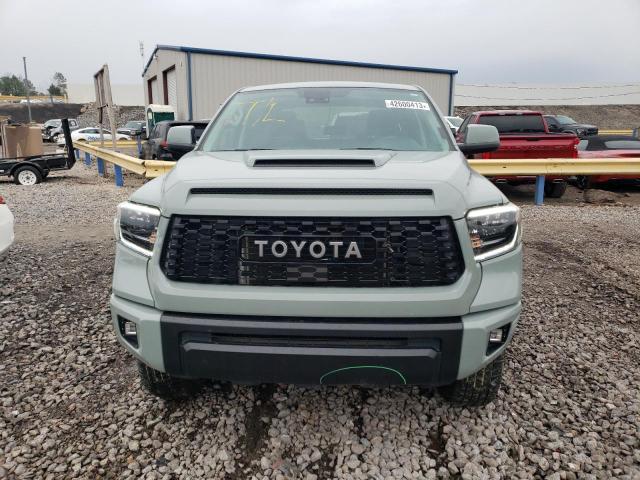 5TFDY5F1XMX973178 - 2021 TOYOTA TUNDRA CREWMAX SR5 GRAY photo 5