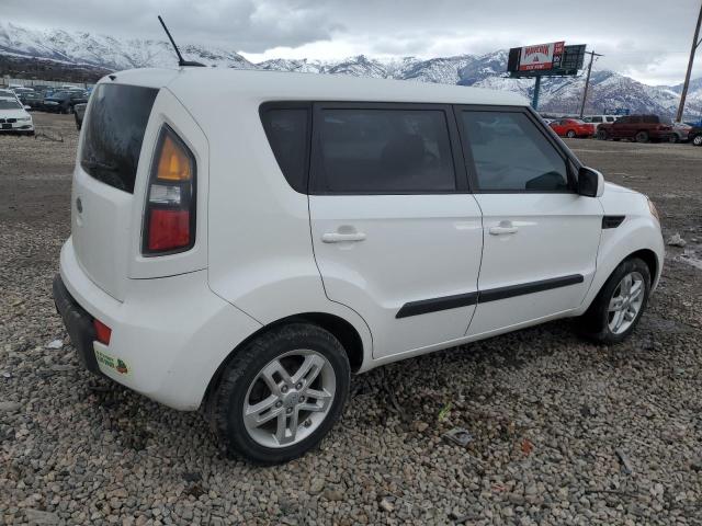 KNDJT2A27B7284664 - 2011 KIA SOUL + WHITE photo 3