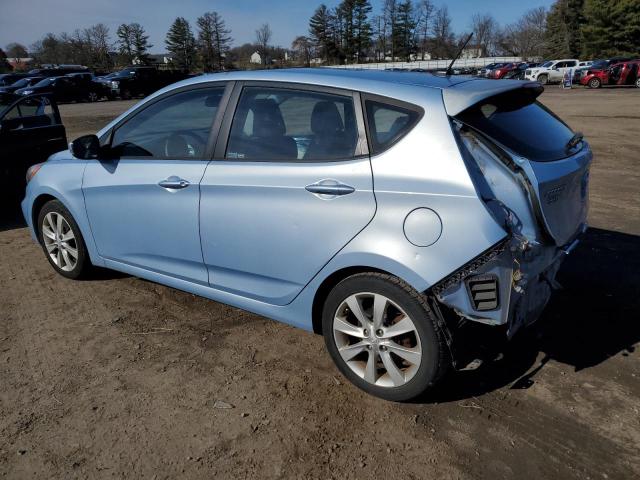 KMHCU5AE6DU062246 - 2013 HYUNDAI ACCENT GLS BLUE photo 2