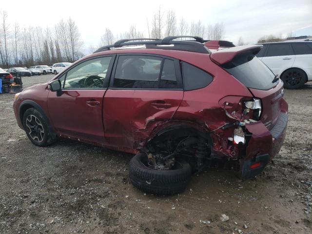 JF2GPALC6GH293731 - 2016 SUBARU CROSSTREK LIMITED RED photo 2