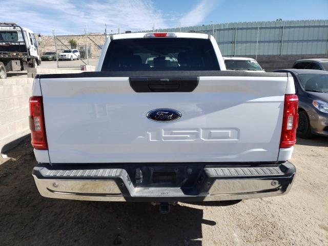 1FTFW1E57NKD58582 - 2022 FORD F150 SUPERCREW WHITE photo 6