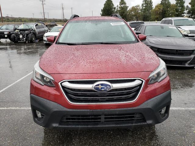 4S4BTACC0L3201892 - 2020 SUBARU OUTBACK PREMIUM RED photo 5