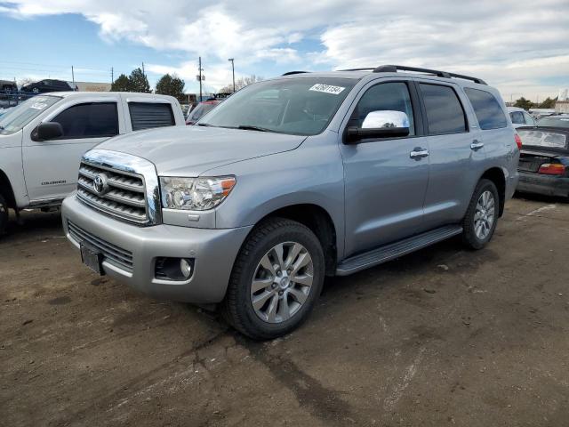 5TDJW5G15ES094749 - 2014 TOYOTA SEQUOIA LIMITED SILVER photo 1