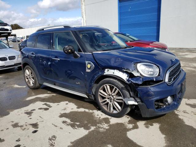 WMZYU7C58K3E56968 - 2019 MINI COOPER S E COUNTRYMAN ALL4 BLUE photo 4