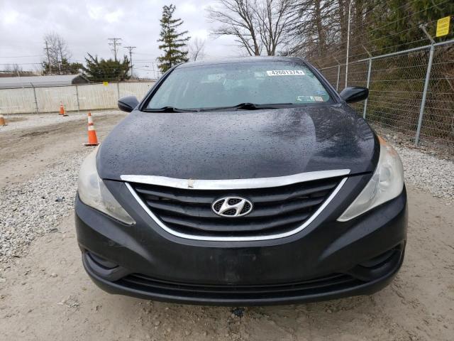 5NPEB4ACXCH469054 - 2012 HYUNDAI SONATA GLS BLACK photo 5