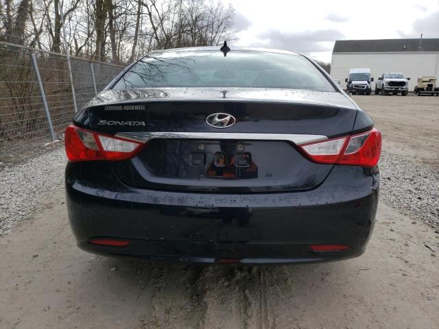 5NPEB4ACXCH469054 - 2012 HYUNDAI SONATA GLS BLACK photo 6