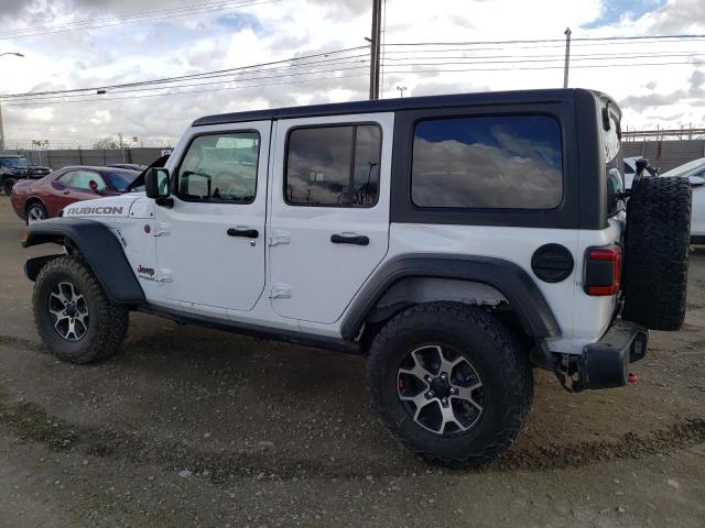 1C4HJXFN6LW222944 - 2020 JEEP WRANGLER RUBICON WHITE photo 2