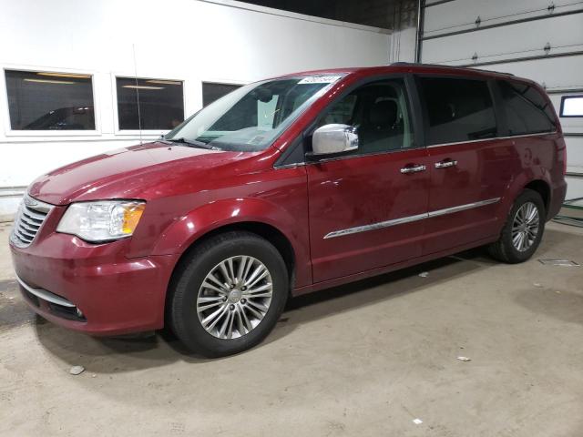 2C4RC1CG1ER333382 - 2014 CHRYSLER TOWN & COU TOURING L RED photo 1