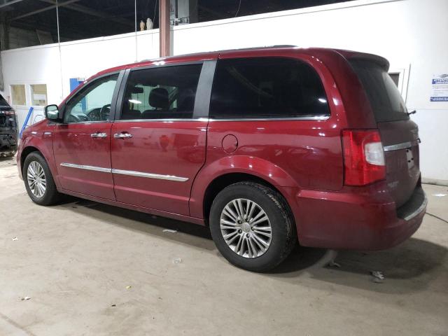 2C4RC1CG1ER333382 - 2014 CHRYSLER TOWN & COU TOURING L RED photo 2