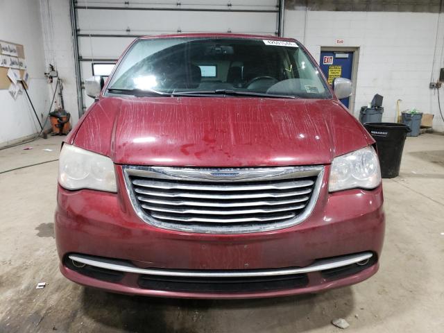 2C4RC1CG1ER333382 - 2014 CHRYSLER TOWN & COU TOURING L RED photo 5