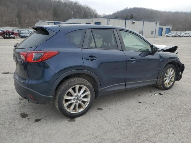 JM3KE4DY5F0446694 - 2015 MAZDA CX-5 GT BLUE photo 3