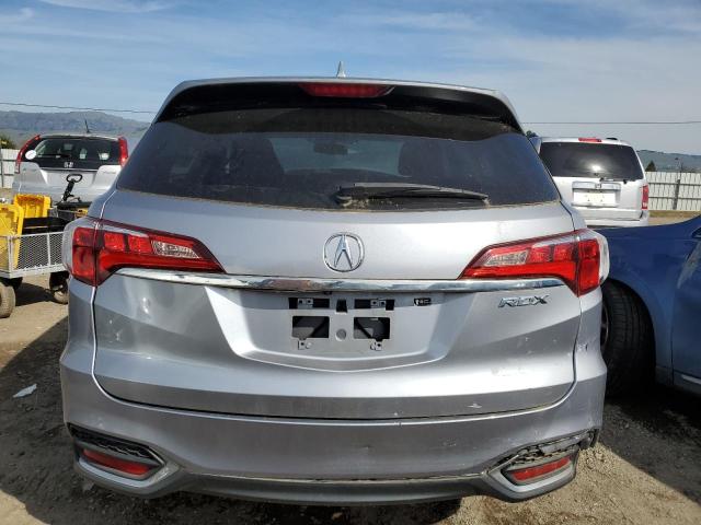 5J8TB3H39GL014075 - 2016 ACURA RDX SILVER photo 6