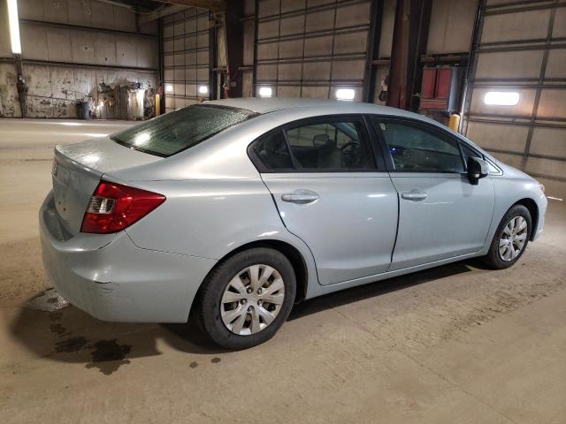 19XFB2F52CE344377 - 2012 HONDA CIVIC LX GRAY photo 3