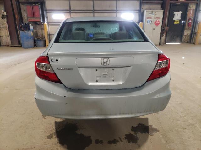 19XFB2F52CE344377 - 2012 HONDA CIVIC LX GRAY photo 6