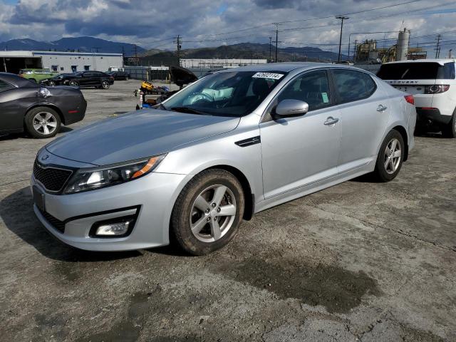 5XXGM4A73FG464798 - 2015 KIA OPTIMA LX SILVER photo 1